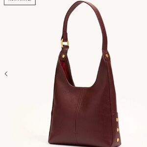 Hammitt Burgundy Leather Shoulder Bag. TIM...CHERRYWOOD